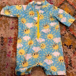 Sunshine & Clouds Infant UV Rash Suit